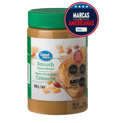 Mantequilla De Maní Clásica 500 G Great Value