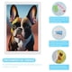 thumbnail image 3 of Bulldog Francés Kits de Pintura de Diamantes para Adultos 5D DIY Diamond Art Kits Full Drill Diamond Dots para Regalo Decoración de Pared y Relajación Artes de Gemas 20*30cm, 3 of 6