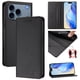 thumbnail image 1 of Funda Billetera con Soporte para iPhone 17 Pro Max Bloqueo RFID Plegable Negro, 1 of 6