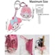 thumbnail image 4 of Fundas para llaves kawaii, bonito llavero, bonito accesorio para bolso, llavero con melodía, para vacaciones, rosa, tamaño mediano, 4 of 7