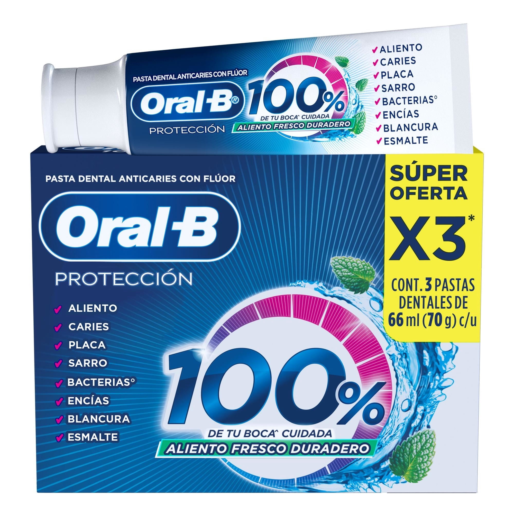 Pasta Dental Oral-b 100% De Tu Boca Protegida