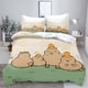 thumbnail image 1 of Capibara 3D Children'S Printed 100% Polyester Bedding Set Duvet Cover Set Twin Size Bedding Sets Anime Home Cute Cartoon, 1 of 5