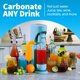 thumbnail image 2 of Kit Máquina de soda DrinkMate OmniFizz + 4 cilindros de CO2 + Botella, 2 of 8