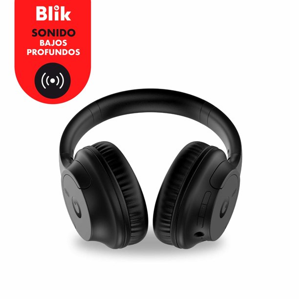 Audífonos Over Ear Soul 250 Bluetooth Aux Usb-C Negro Lider