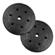 thumbnail image 4 of Barra Preolímpica 120 cm Cromada con 15 kg en Discos PVC, 4 of 5