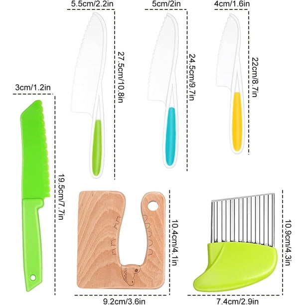 Juego De Cuchillos De Cocina De Madera Para Niños, 33 Piezas | Cuotas Juego De Cuchillos De Cocina De Madera Para Niños, 33 Piezas | Cuotas