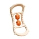 thumbnail image 5 of Pilates Circle Fitness Tool Estiramiento Corporal Anillo De Yoga Para Muslos Piernas Tonificantes Beige Naranja, 5 of 5