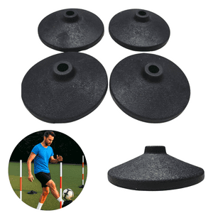 Linea Sport - Pack X4 Bases De Caucho Para Bastones De Entrenamiento