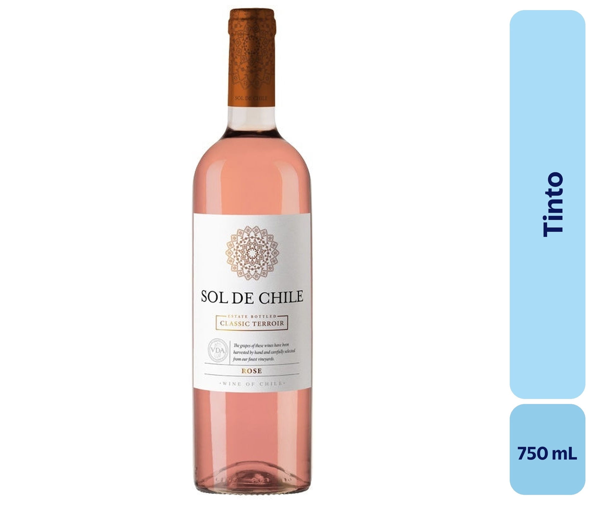 Vino Tinto Botella 750 mL Sol De Chile