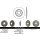 thumbnail image 2 of Disco Freno para auto Ford Flex 2009-2019 Delantero, 2 of 2