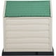 thumbnail image 2 of Casa Para Perro Grande Taupe Techo Verde 92X90X89 Cms, 2 of 3