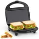 thumbnail image 1 of Sandwichera OSTBA con 2 rebanadas de queso a la parrilla, 750 W, color negro, 1 of 6