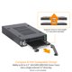 thumbnail image 3 of Carcasa de disco duro ICY DOCK ToughArmor MB993SK-B SAS/SATA de 3 compartimentos y 2,5 pulgadas, 3 of 8
