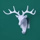 thumbnail image 3 of Decorative Antler Deer Head Wall Hooks - Perfect for Hanging Coats, Towels, and More!, 3 of 5