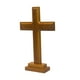 thumbnail image 1 of Crucifijo De Cruz De Pie De Madera Tallada Con Soporte Jesucristo Altar Hecho A Mano, 1 of 5