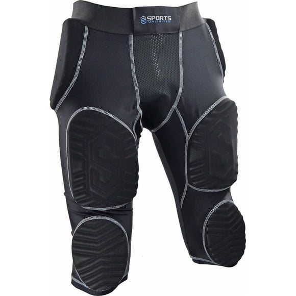 Faja de Fútbol Americano Sports Unlimited con 7 Almohadillas Flexibles para Muslo