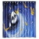 thumbnail image 1 of Cortina de ducha con diseño de panda, con ganchos, 167 x 183 cm, 1 of 3