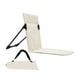 thumbnail image 5 of Silla De Piso Con Respaldo Cojín Plegable Asientos De Playa Para Montañismo Beige, 5 of 5