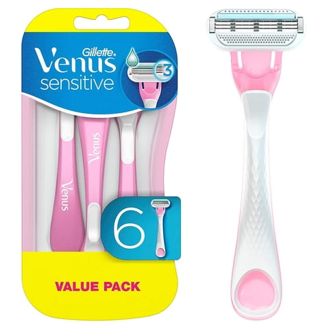 Gillette Venus Sensitive Afeitadoras Desechables Pack 6 Unid