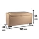 thumbnail image 3 of Banqueta con Baúl Leyzy Beige Omega 40X55X105 cm, 3 of 3