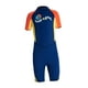 thumbnail image 4 of Trajes De Neopreno Para Niños Traje De Buceo Shorty Traje De Neopreno Para Buceo Snorkel Surfing M Azul Oscuro, 4 of 5