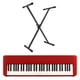 thumbnail image 1 of Pack Teclado Casio CT-S1 Rojo + atril de tubo simple, 1 of 3