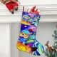 thumbnail image 2 of Kirby Star Tema: Calcetines de Navidad, fino lino blanco para colgar en escaleras y chimenea, decoración navideña para el hogar, regalo de Navidad.54cm×38cm, 2 of 5