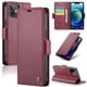 thumbnail image 1 of CaseMe tipo cartera iPhone 12/12 Pro con cierre magnético, RFID, tarjetero, soporte, carga inalámbrica, 1 of 5