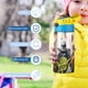 thumbnail image 5 of Star Wars Botella de Agua con Tapa Pop Top de Un Toque, Acero Inoxidable, a Prueba de Fugas, para Deportes, Botella Infantil azul 12 oz, 5 of 6