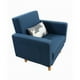thumbnail image 1 of Poltrona Moderna Minimalista Comodidad y Estilo azul, 1 of 5