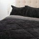thumbnail image 1 of Cubrecama Doral 1.5 plaza sherpa color negro, 1 of 3
