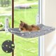 thumbnail image 1 of Percha para ventana con forma de gato Zoratoo, que brilla en la oscuridad, inalámbrica y plegable, 1 of 7