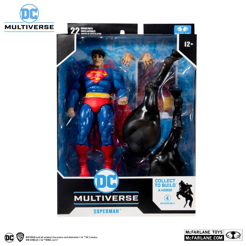 Dc Comic - Dc Mcfarlane Superman Baf Caballo