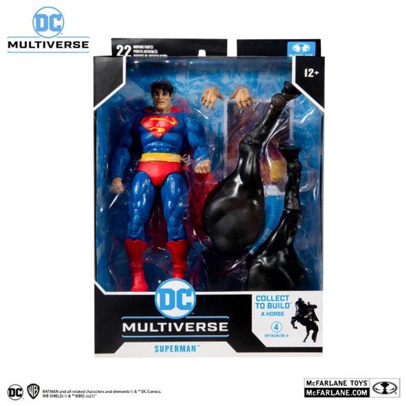 Dc Mcfarlane Superman Baf Caballo