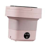 Bothyi - Mini Lavadora Plegable 6.5L 3 Modelos Potente Para Viajes Dormitorio Lavandería Rosa