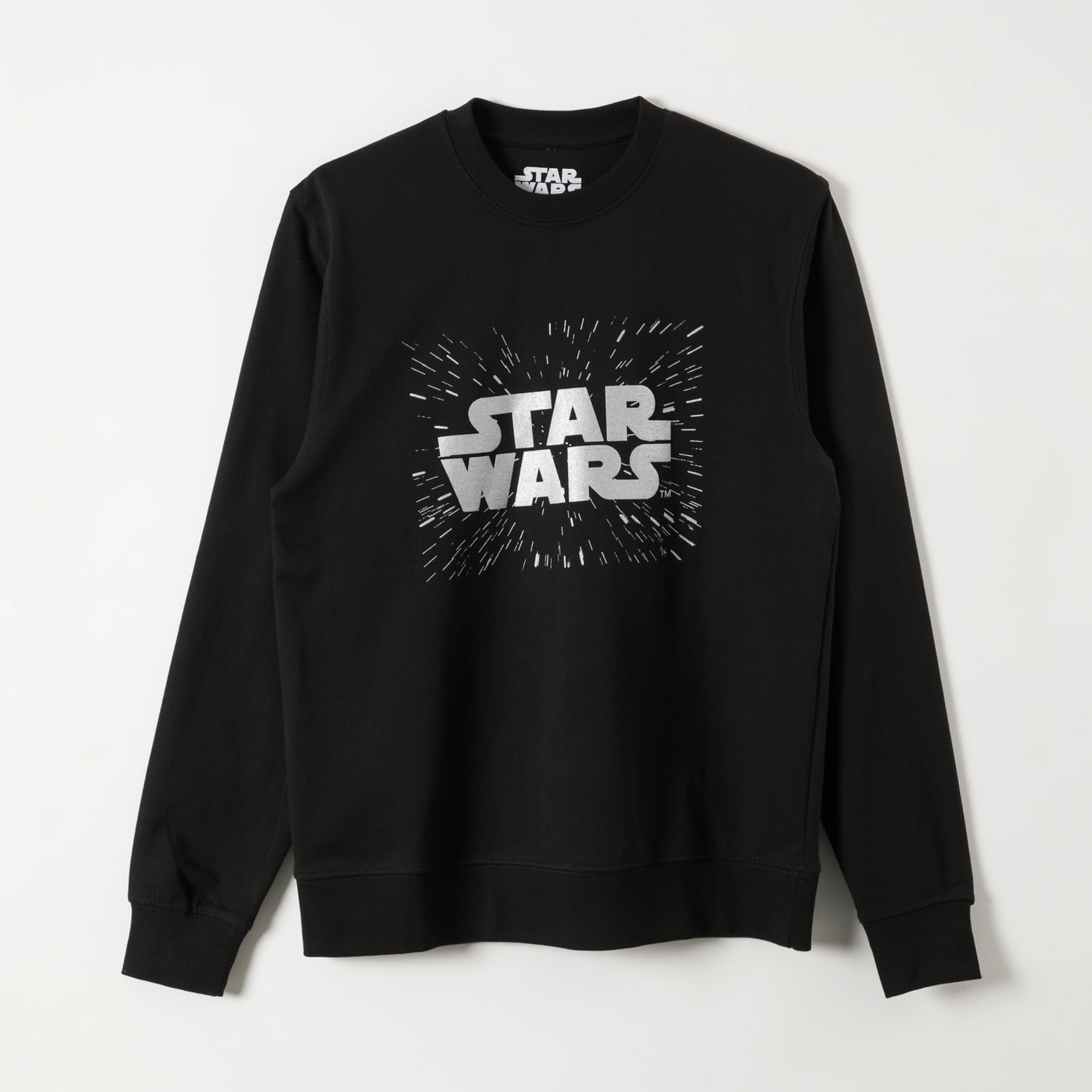 Poleron Cerrado Mujer Logo Negro Star Wars