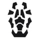 thumbnail image 2 of Pegatinas Para Casco De Corte Alto, Accesorios Para Casco Rápido, Exterior Modificado, 11 Unidades/juego, Color Negro, 2 of 5