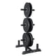 thumbnail image 1 of Set de discos de peso CAP Barbell de 160 lb con rack de almacenamiento, 1 of 8