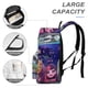 thumbnail image 4 of Monster High-theme Backpack, Campus style schoolbag Bookbag with Adjustable Shoulder Straps And Large Zip Compartment, Unisex Travel Bags.42x30x15cm, 4 of 6