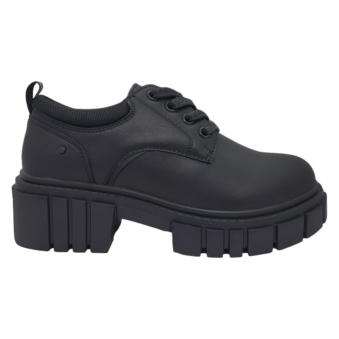 Zapatos Con Plataforma Teener Negro | 556-6022 - Talla 35