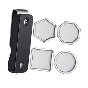 Magideal - Porta Tiza De Billar, Portador De Tiza, Estuche De Tiza De Repuesto Liviano De Bolsillo Para Taco De Billar, Clip Para Cinturón Para Bares Al Aire Lib