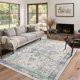 thumbnail image 1 of Alfombra Rugxara 122x152 cm Boho Lavable Azul, 1 of 9