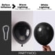 thumbnail image 3 of Globos Negros 155 Piezas Kit Para Arco 46 30 25 13 Cm, 3 of 9