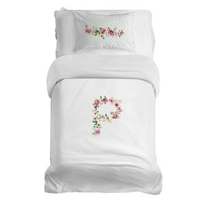 Tuyo Print - Cubreplumón Transición Letras Vintage P