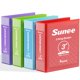 thumbnail image 1 of Carpetas SUNEE de 3 anillos de 3" paquete de 4 colores sin PVC, 1 of 7