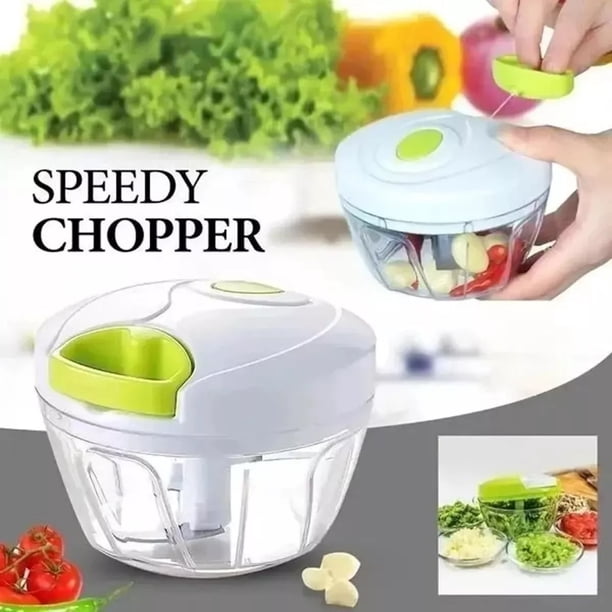 Mini Picadora De Mano De 30.4 Fl Oz, Picadora De Mano Para Tirar De La Cuerda, Picadora De Cebolla, Picadora Manual De Alimentos Para Ajo, Verduras, Carne