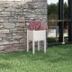 thumbnail image 2 of Jardinera VidaXL de madera maciza de pino blanco 40x40x70 cm, 2 of 7