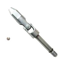 Magideal - Gato Hidráulico Universal 2T Para Coche, Piezas De Eje De Bomba De Aceite, Cabezal De 16Mm, Instalación Simple, Reemplazo De Rosca De 0,4 Pulgadas , Longitud 140 Mm