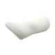thumbnail image 3 of Cojín de apoyo lumbar Cojín de espalda baja Suave Ergonómico Almohadas para asientos de automóvil multiescenario Cojín de automóvil para viajar Hogar Blanco, 3 of 5