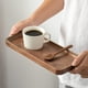 thumbnail image 4 of Xiao Hua Bandeja rectangular de Madera Maciza, Bandeja de Comida de Madera, Bandeja para Joyería, 11.8 x 5 Pulgadas, 1 Pieza, 4 of 4